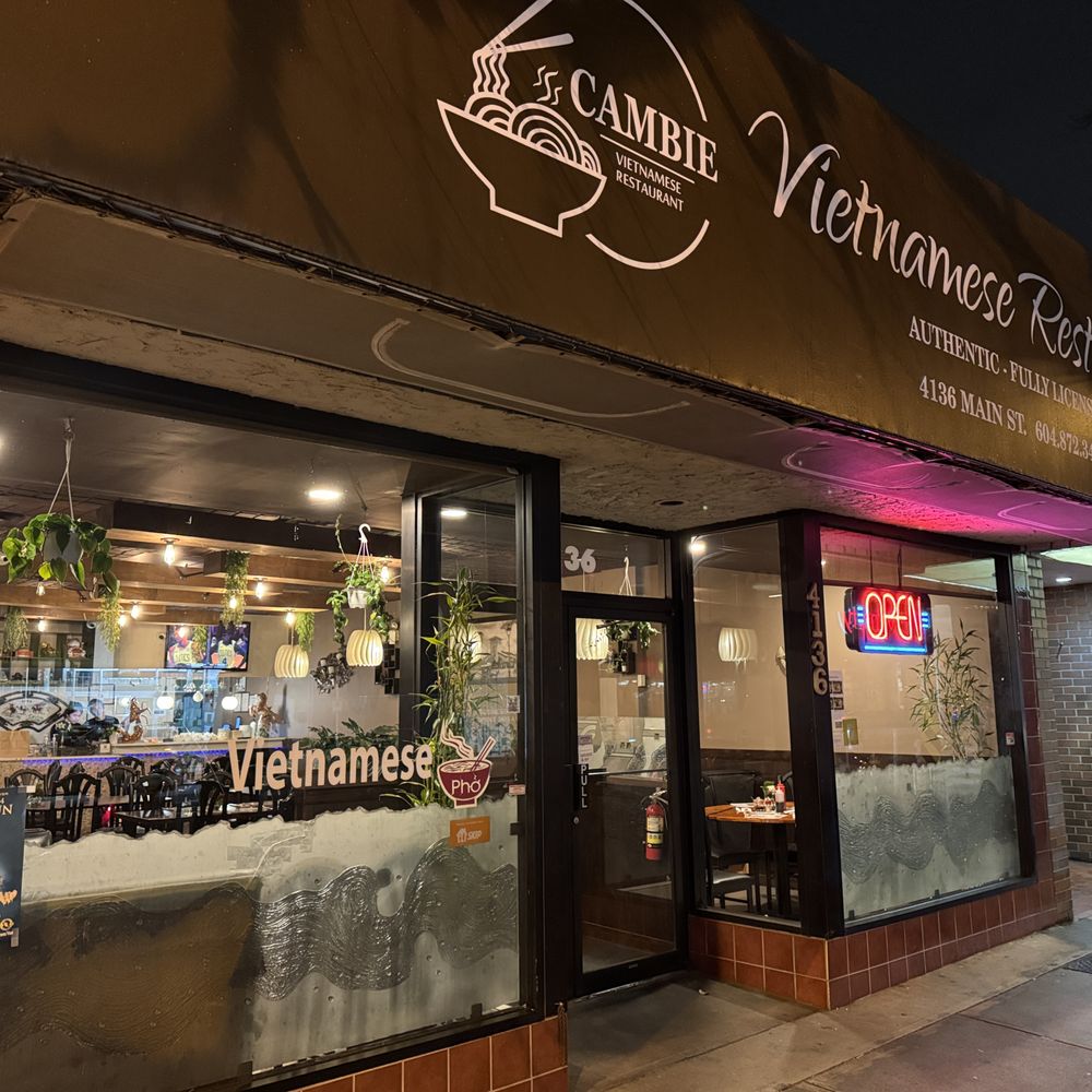 Cambie Vietnamese Restaurant - Front of restaurant~ - Vietnamese Near Me - Vancouver, British Columbia Cambie Vietnamese Restaurant - Front of restaurant~ - Vietnamese Near Me - Vancouver, British Columbia