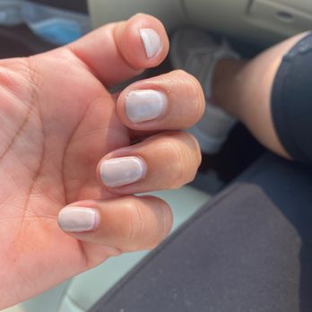 Tulip Nails - This is TWO weeks after the manicure. - Nail Salons Near Me - Salinas, California Tulip Nails - This is TWO weeks after the manicure. - Nail Salons Near Me - Salinas, California