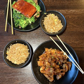 P.F. Chang's - Chang's Spicy Chicken and Miso Glazed Salmon - Asian Fusion Near Me - Metairie, Louisiana P.F. Chang's - Chang's Spicy Chicken and Miso Glazed Salmon - Asian Fusion Near Me - Metairie, Louisiana