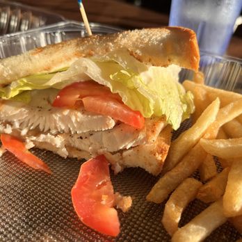 Hukilau - Fried Mahi Mahi Sandwich- bc I ate the other half! Hee - Hawaiian Near Me - San Jose, California