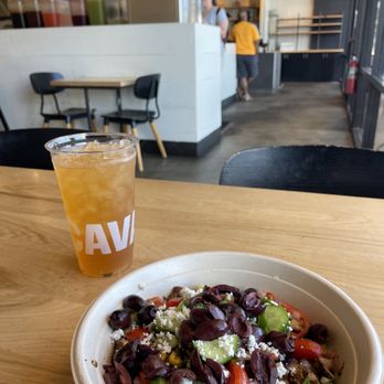 CAVA - Salad and chicken bowl - Mediterranean Near Me - Encinitas, California CAVA - Salad and chicken bowl - Mediterranean Near Me - Encinitas, California