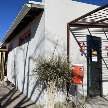 Dopo - Outside - Coffee & Tea Near Me - Marfa, Texas