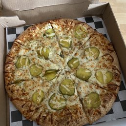 Possibly Hurricane Pizza's 1st pickle pizza?? Possibly Hurricane Pizza's 1st pickle pizza??