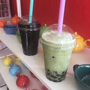 Tea Story - Blueberry tea and Matcha green tea smoothie - Tea Rooms Near Me - Winnipeg, Manitoba Tea Story - Blueberry tea and Matcha green tea smoothie - Tea Rooms Near Me - Winnipeg, Manitoba