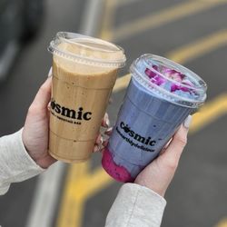 Cosmic Cafe + Smoothie Bar - Charged Astronaut & The Eclipse smoothies