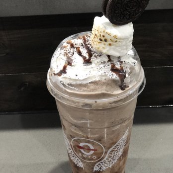 Zero Degrees - Cookie Monster shake - Bubble Tea Near Me - Aurora, Colorado