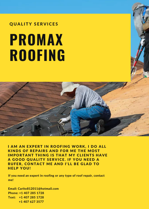 Slide of Promax Roofing