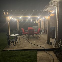 Tri-L Electric - Lights around our pergola