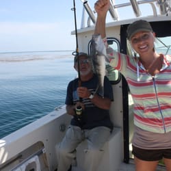 Dana Point Sportfishing - Bass caught and released on a half day charter with 4 passengers (4 pack)