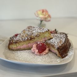 Mila’s of Seaside - Strawberry cream cheese stuffed French toast