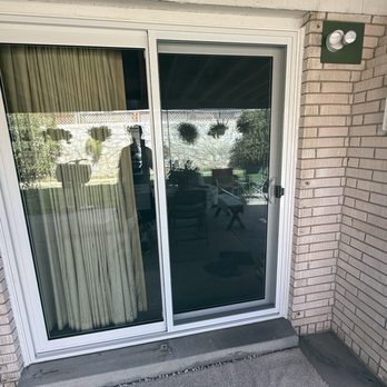 Window Logic - Newly installed ProVia sliding door - Windows Installation Near Me - El Paso, Texas