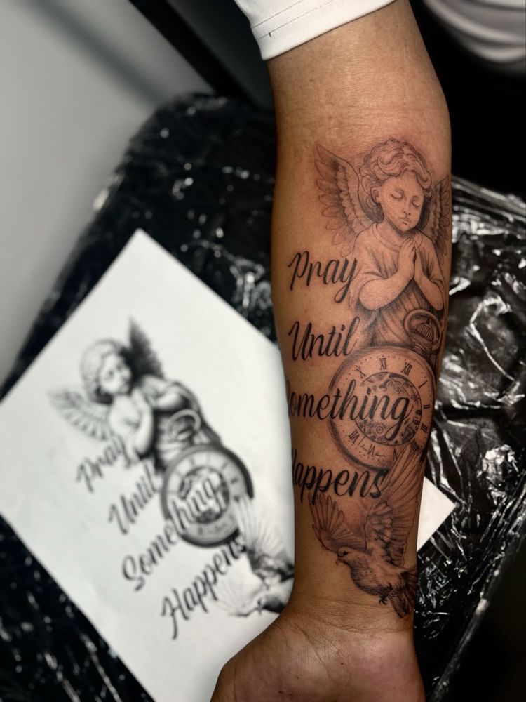 Ink and Needles Tattoo Studio Logo