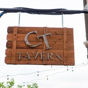 Copper Top Tavern - a wooden sign hanging from the side of a building - Sports Bars Near Me - Austin, Texas Copper Top Tavern - a wooden sign hanging from the side of a building - Sports Bars Near Me - Austin, Texas