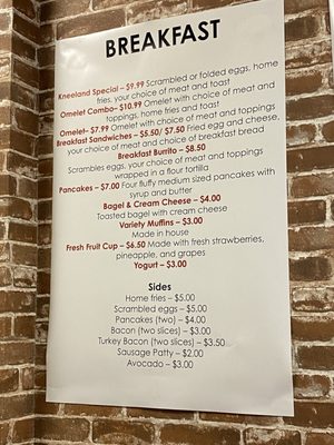 Menu photo 3 Kneeland Cafe Boston, MA