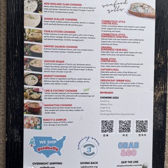 Pike Place Chowder - Menu - Seafood Near Me - Seattle, Washington