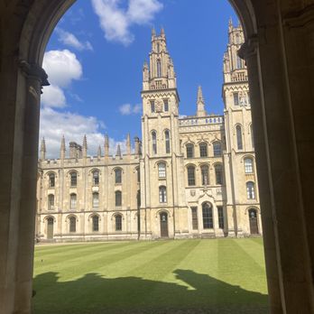 Footprints Tours - Peeking into All Souls College, the very most exclusive of Oxford's colleges. - Tours Near Me - Oxford, OXF Footprints Tours - Peeking into All Souls College, the very most exclusive of Oxford's colleges. - Tours Near Me - Oxford, OXF