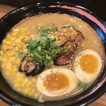Kintaro Ramen - Miso Ramen with Chicken and pork, soo good! - Ramen Near Me - Arlington, Texas