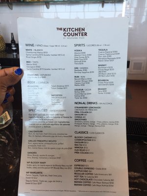 Menu photo 6 The Kitchen Counter By Wolfgang Puck Cancún, ROO