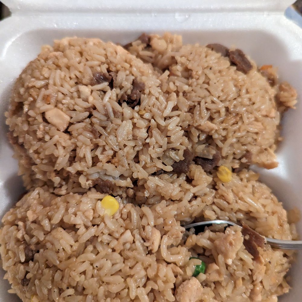 J & J Wings Cafe - Fried rice. Very salty . Loaded with msg. So thirsty and throat is dry after lunch - Chicken Wings Near Me - Greenville, North Carolina J & J Wings Cafe - Fried rice. Very salty . Loaded with msg. So thirsty and throat is dry after lunch - Chicken Wings Near Me - Greenville, North Carolina