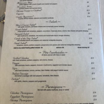 Alexi's Grill - Lunch menu - Italian Near Me - Phoenix, Arizona