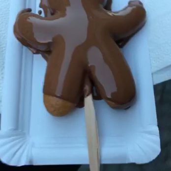Gingerbread Museum - Took this from a video so it's a bit blurry, but my man was COVERED in chocolate - Souvenir Shops Near Me - Prague, Puerto Rico
