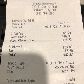 Stacks - Breakfast - Breakfast & Brunch Near Me - Redwood City, California