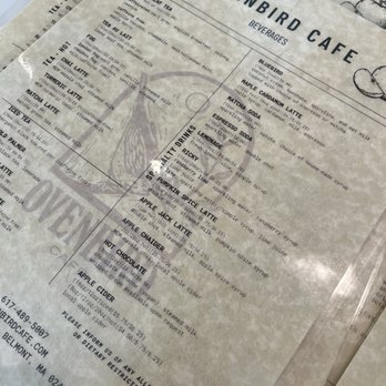 Ovenbird Cafe - Coffee & Tea Near Me - Belmont, Massachusetts