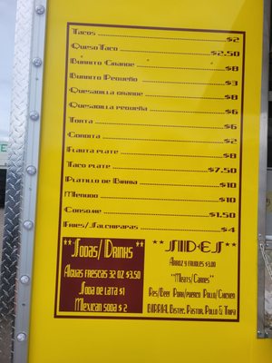 Menu photo 3 La Union Taqueria Fort Worth, TX