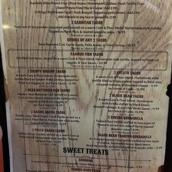 Joshua Tree Saloon - Menu page 4 - Dive Bars Near Me - Joshua Tree, California Joshua Tree Saloon - Menu page 4 - Dive Bars Near Me - Joshua Tree, California