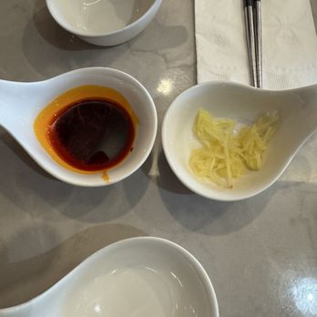 M Dumpling - Chili Sauce & Ginger - Dim Sum Near Me - San Ramon, California M Dumpling - Chili Sauce & Ginger - Dim Sum Near Me - San Ramon, California