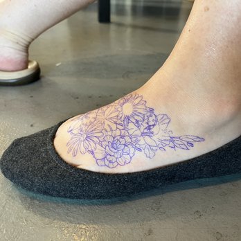 Onyx Tattoo - Stencil on and drying. - Tattoo Near Me - Gold River, California Onyx Tattoo - Stencil on and drying. - Tattoo Near Me - Gold River, California