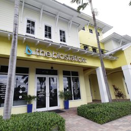 Exterior outside entrance of the biostation - welcome to wellness - Delray Beach, Florida Exterior outside entrance of the biostation - welcome to wellness - Delray Beach, Florida