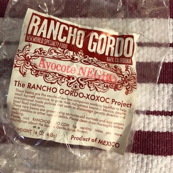 Rancho Gordo - black beans with a hint of fava - Specialty Food Near Me - Napa, California Rancho Gordo - black beans with a hint of fava - Specialty Food Near Me - Napa, California