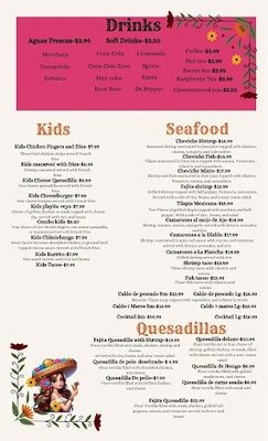 Menu photo 1 La Veya Mexican Restaurant Urbana, IL Menu photo 1 La Veya Mexican Restaurant Urbana, IL