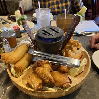 Hunan Village - Poo platter: - Chinese Near Me - Conroe, Texas