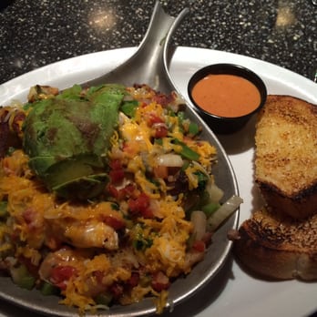 Kickback Jack's - Half Santa Fe Skillet with no meat!! Still massive - American Near Me - Rancho Cucamonga, California Kickback Jack's - Half Santa Fe Skillet with no meat!! Still massive - American Near Me - Rancho Cucamonga, California