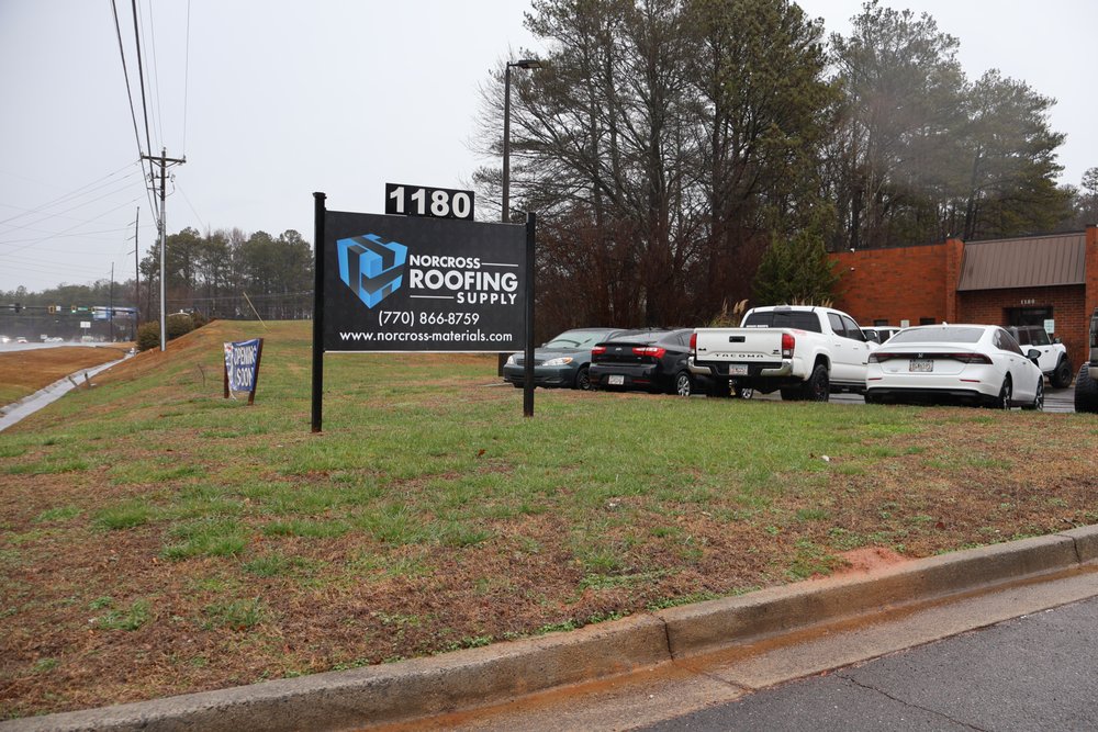 Slide of Norcross Roofing Materials