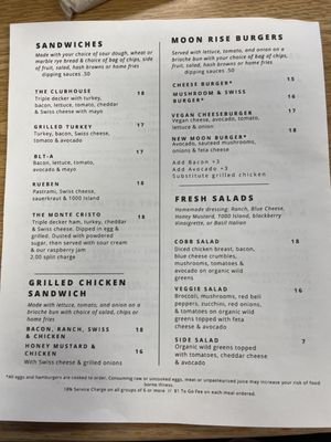 Menu photo 6 Moon Rise Cafe Lakewood, WA