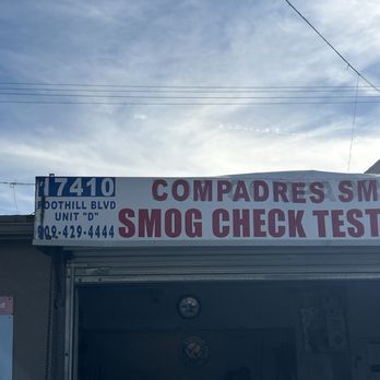 Compadres Smog - garage - Smog Check Stations Near Me - Fontana, California Compadres Smog - garage - Smog Check Stations Near Me - Fontana, California