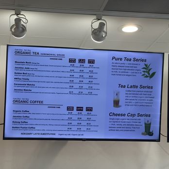 HNTea Organic Tea House - Full Menu - Tea Rooms Near Me - Irvine, California