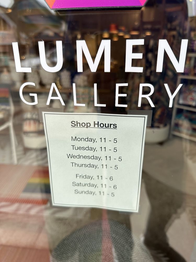 LUMEN GALLERY Updated September 2024 34 Photos & 14 Reviews 112