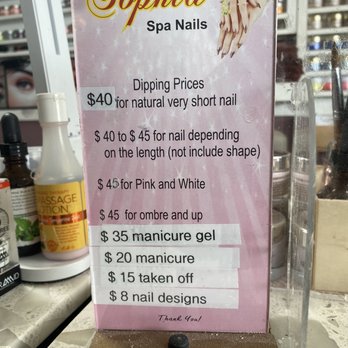 Sophia Spa Nails - Nail menu - Nail Salons Near Me - Harker Heights, Texas Sophia Spa Nails - Nail menu - Nail Salons Near Me - Harker Heights, Texas