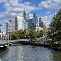 Schuylkill Banks - A beautiful Fall day on training lunch break (10/19/22)