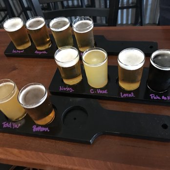 Device Brewing - We got 10 of the 12 tastings (we skipped the stout and porter) - Breweries Near Me - Sacramento, California