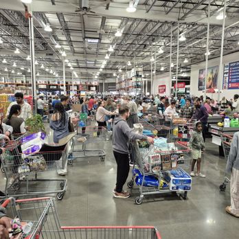 Costco - Mar 2023 very crowded at check out - Wholesale Stores Near Me - McKinney, Texas Costco - Mar 2023 very crowded at check out - Wholesale Stores Near Me - McKinney, Texas