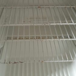 Oak Tree Inn - The fridge has dried on spilt soda or something really gross.