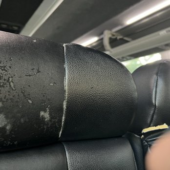 Greyhound Bus Lines - Greyhound bus seats--torn, dirty - Buses Near Me - Miami, Florida Greyhound Bus Lines - Greyhound bus seats--torn, dirty - Buses Near Me - Miami, Florida