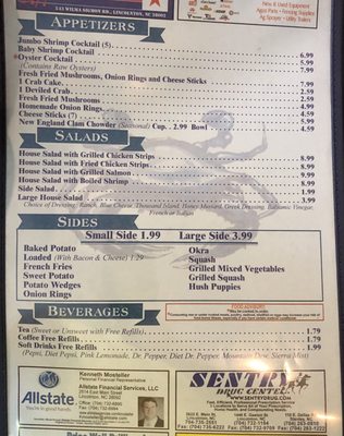 Menu photo 6 Capt'n  Pete's Seafood Lincolnton, NC