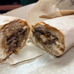 Philadelphia Steak & Hoagie - 6. Mushroom Cheese Steak Sandwich