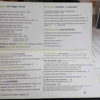 Le 1 - La carte - French Near Me - Nantes, 44
